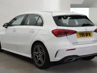 Used Mercedes A200 AMG Line Premium 163 HP (119 kW) 2018 White Hatchback