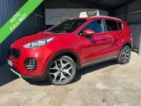 Used Kia Sportage GT-Line 177 HP (130 kW) 2016 Red SUV