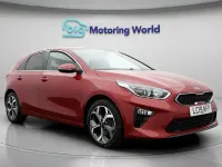 Used Kia Ceed 116 HP (85 kW) 2019 Red Hatchback