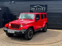 Used Jeep Wrangler 200 HP (147 kW) 2015 Red SUV