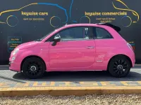 Used Fiat 500 Pop 69 HP (50 kW) 2010 Pink Cabriolet