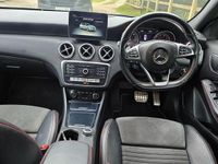 Used Mercedes A200 AMG line 156 HP (114 kW) 2018 Grey Hatchback
