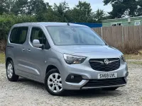Used Vauxhall Combo S 130 HP (95 kW) 2019 Grey MPV