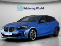 Used BMW M135 M Sport 306 HP (225 kW) 2022 Blue Hatchback