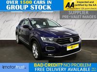 Used VW T-Roc SEL 150 HP (110 kW) 2019 Blue SUV