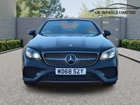 Used Mercedes E220 AMG line 2019 Black Cabriolet