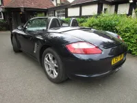 Used Porsche Boxster 245 HP (180 kW) 2007 Blue Cabriolet