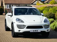 Begagnad Porsche Cayenne 2012 Vit SUV