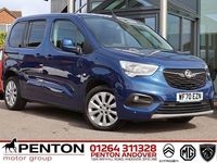 Used Vauxhall Combo Elite 130 HP (95 kW) 2020 Blue MPV
