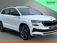 New Skoda Karoq SportLine 110 HP (80 kW) 2026 Moon white metallic SUV