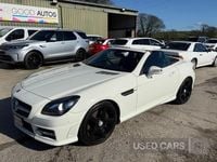 Used Mercedes SLK250 AMG 2013 White Cabriolet