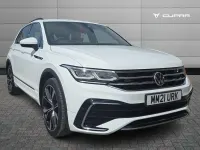 Begagnad VW Tiguan R-line 150 HK (110 kW) 2021 Vit SUV