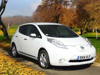 Używany Nissan Leaf Acenta 80 kW (109 KM) 2014 Biały Hatchback