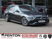 Used Mercedes C220 AMG line 200 HP (147 kW) 2023 Grey Estate