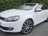 Used VW Golf Cabriolet GT 140 HP (102 kW) 2014 White Cabriolet