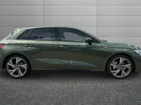 New Audi A3 Black Edition 150 HP (110 kW) 2026 District green