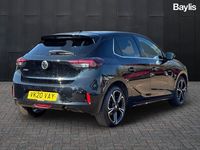 Used Vauxhall Corsa Elite 100 HP (73 kW) 2020 Black Hatchback