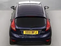 Usado Ford Fiesta Titanium 118 HP (86 kW) 2012 Azul Citadino