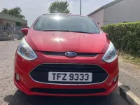 Used Ford B-MAX Zetec 75 HP (55 kW) 2014 Red MPV