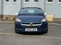 Used Vauxhall Corsa 69 HP (50 kW) 2015 Blue Hatchback