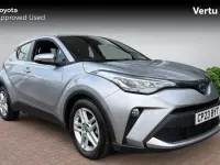 Used Toyota C-HR 122 HP (89 kW) 2023 Silver metallic (metallic paint) SUV