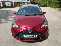 Used Toyota Yaris Design 111 HP (81 kW) 2018 Red Hatchback