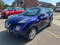 Used Nissan Juke Acenta Premium 2014 Blue SUV