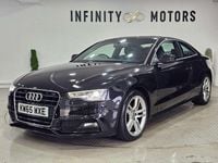Used Audi A5 S-Line 190 HP (139 kW) 2016 Black Coupe