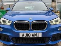 Used BMW X1 M Sport 190 HP (139 kW) 2018 Blue SUV