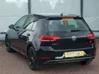 Used VW Golf VII SE 110 HP (80 kW) 2017 Black Hatchback