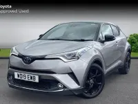 Used Toyota C-HR 122 HP (89 kW) 2019 Metal stream  bitone SUV