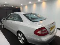 Begagnad Mercedes CLK320 Avantgarde 2004 Silver Sportkupé