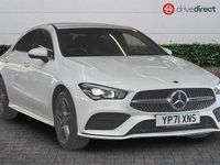 Used Mercedes CLA250e AMG Line Premium 218 HP (160 kW) 2021 White Sedan