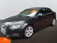 Used Audi A3 Cabriolet Sport 140 HP (102 kW) 2009 Black Cabriolet