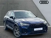 Used Audi Q3 Black Edition 150 HP (110 kW) 2025 Blue SUV