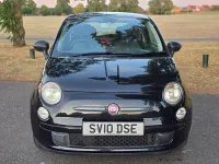Used Fiat 500 Pop 69 HP (50 kW) 2010 Black Hatchback