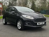 Second-hand Ford Fiesta Zetec 82 CP (60 kW) 2017 Negru Hatchback