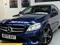 Used Mercedes C200 198 HP (145 kW) 2019 Blue Sedan