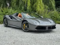 Used Ferrari 488 670 HP (492 kW) 2016 Grey Cabriolet