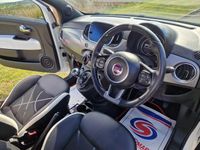 Used Fiat 500 S 69 HP (50 kW) 2016 White Hatchback