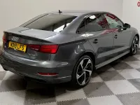 Used Audi A3 Black Edition 2019 Grey Sedan