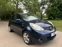 Używany Nissan Note Tekna 110 KM (80 kW) 2009 Niebieski Hatchback