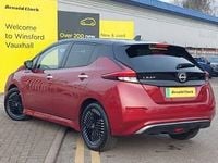 Used Nissan Leaf N-Connecta 110 kW (150 HP) 2023 Red Hatchback