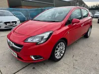 Used Vauxhall Corsa 90 HP (66 kW) 2014 Red Hatchback