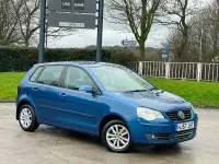 Used VW Polo S 79 HP (58 kW) 2007 Blue Hatchback