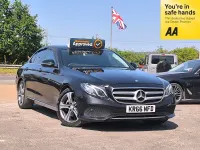 Used Mercedes E220 Premium 2017 Black Sedan