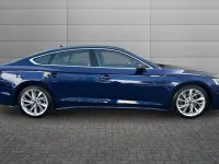 Used Audi A5 Sportback Sport 148 HP (108 kW) 2024 Navarra blue Hatchback