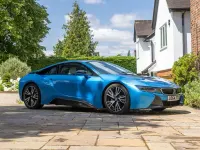 Used BMW i8 Performance 362 HP (266 kW) 2015 Blue Coupe