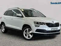 Used Skoda Karoq SE 116 HP (85 kW) 2018 White SUV