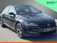 Used Skoda Superb SportlinePlus 140 HP (102 kW) 2021 Black magic pearl effect Hatchback